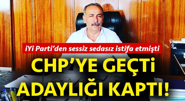 CHP’ye geçti, adaylığı kaptı!