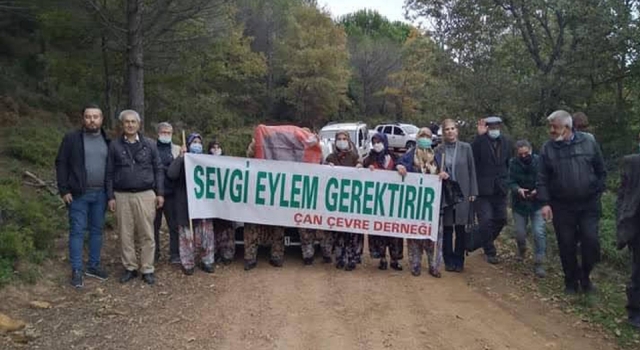 Çan Çevre Derneği: “Cengiz Holding’e ‘Kazdağları’ndan defol’ demeye devam edeceğiz”