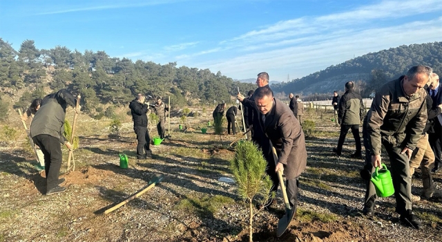 Çanakkale’de ‘6 Şubat 2023 Deprem Şehitleri Ormanı’ kuruldu