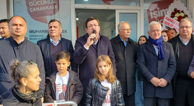 CHP'li Erkek: "Çanakkale'de ranta, talana asla müsaade etmeyeceğiz"