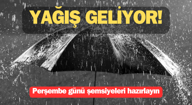 Çanakkale’ye yağış geliyor!