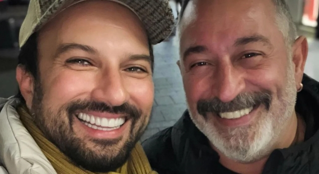 Tarkan ve Cem Yılmaz, akşam yemeğinde buluştu