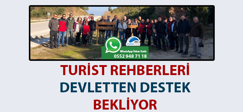 Turist rehberleri devletten destek bekliyor