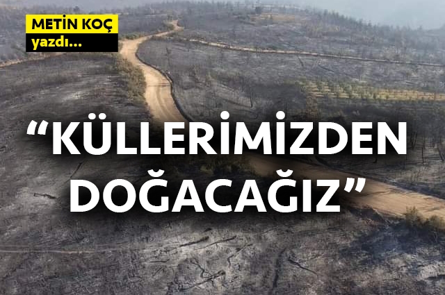 “Küllerimizden doğacağız”