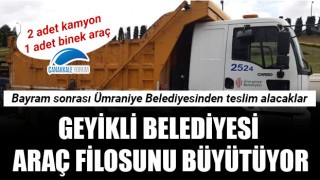 Geyikli Belediyesi araç filosunu büyütüyor