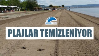 Plajlar temizleniyor