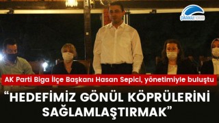 Başkan Sepici: “Hedefimiz gönül köprülerini sağlamlaştırmak”