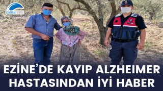 Ezine’de kayıp alzheimer hastasından iyi haber