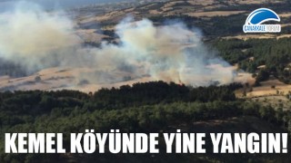 Kemel köyünde yine yangın!