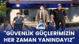 Vali Aktaş: "Güvenlik güçlerimizin her zaman yanındayız"