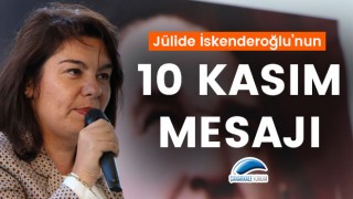 Jülide İskenderoğlu'nun 10 Kasım mesajı