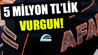 Çanakkale AFAD'da 5 milyon TL'lik vurgun: Eski İl Müdürü meslekten ihraç edildi, satın alma müdürü açığa alındı!