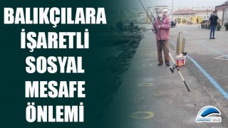 Çanakkale'de balıkçılara işaretli sosyal mesafe önlemi