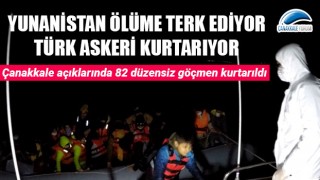 Yunanistan ölüme terk ediyor, Türk askeri kurtarıyor