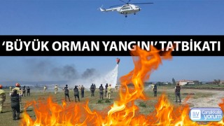 Çanakkale’de ‘büyük orman yangını’ tatbikatı