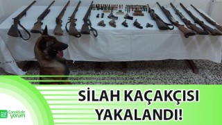 Lapseki’de silah kaçakçısı yakalandı!