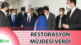 Turan’dan Bayramiç’e taş köprü restorasyonu müjdesi