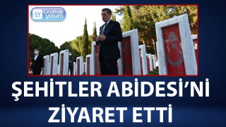 Bakan Selçuk, Şehitler Abidesi'ni ziyaret etti