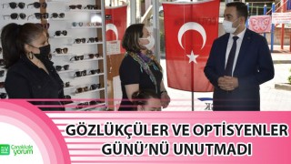 Başkan Erdoğan, Gözlükçüler ve Optisyenler Günü’nü unutmadı