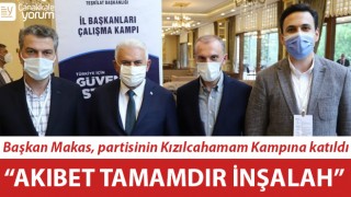 Başkan Makas, Kızılcahamam Kampına katıldı