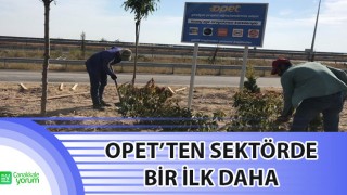 OPET’ten sektörde bir ilk daha: Kağıt slip dönemi sona eriyor, yerine fidanlar dikiliyor