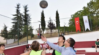 Başkan Öz hava atışını yaptı, Streetball Turnuvası başladı