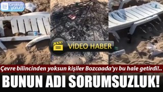 Tatil cenneti Bozcaada’yı bu hale getirdiler!