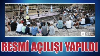 58. Uluslararası Troia Festivali'nin resmi açılış töreni gerçekleştirildi