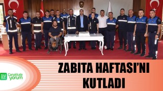 Başkan Öz, Zabıta Haftası’nı kutladı