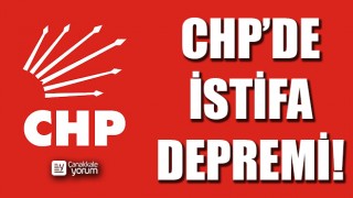 CHP’de istifa depremi!