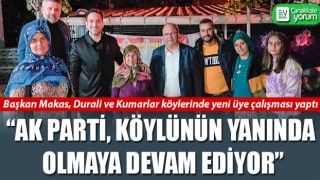 Başkan Makas: “AK Parti, köylünün yanında olmaya devam ediyor”