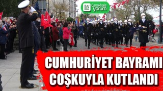 Çanakkale’de Cumhuriyet Bayramı coşkusu