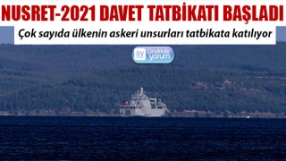 Nusret-2021 Davet Tatbikatı başladı