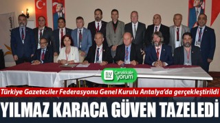 TGF’de Yılmaz Karaca güven tazeledi