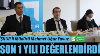 İŞKUR İl Müdürü Yavuz’dan 1 yıllık değerlendirme toplantısı