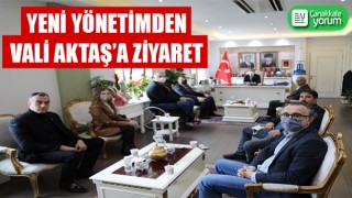 Kent Konseyi’nden, Vali Aktaş’a ziyaret