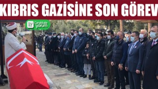 Kıbrıs Gazisine son görev