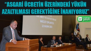 Selçuk Semizoğlu: “Asgari ücretin üzerindeki yükün azaltılması gerektiğine inanıyoruz”