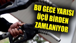 Akaryakıtta zam furyası sürüyor: Bu gece yarısı tümüne zam geliyor!