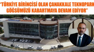 Bülent Turan: “Türkiye birincisi olan Çanakkale Teknopark göğsümüzü kabartmaya devam ediyor”