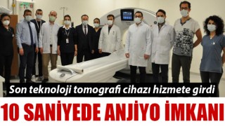 Devlet Hastanesinde 10 saniyede anjiyo imkanı