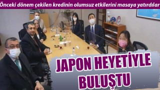 Başkan Öz, Japon heyetiyle buluştu: Önceki dönem çekilen kredinin olumsuz etkilerini masaya yatırdılar