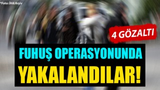 Küçükkuyu’da fuhuş operasyonu: 4 gözaltı