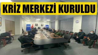 Sarıçay’daki taşkın riskine karşı kriz merkezi oluşturuldu