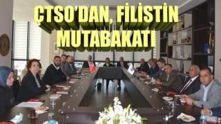 ÇTSO’dan Filistin mutabakatı