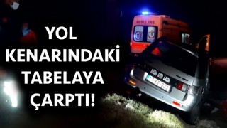 Ayvacık’ta trafik kazası: 1 ölü