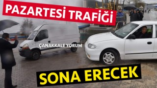 Çan’da Kocabaş Çayı mevkiinde yapılan otopark kullanıma açıldı