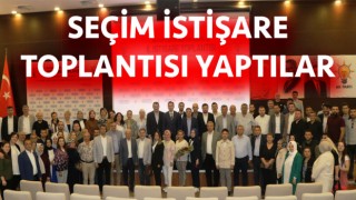 AK Parti’de Seçim İstişare Toplantısı