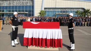 Şehit polis memuru Çanakkale’ye uğurlandı