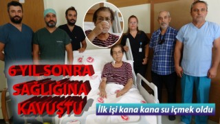 6 yıl sonra böbrek nakliyle sağlığına kavuştu